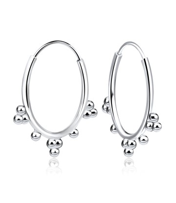 Fashion Silver Hoop Earring HO-1749